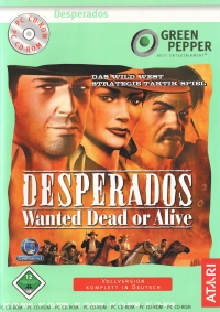 Desperados: Wanted Dead or Alive - Green Pepper Box Art