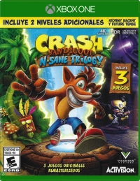 Crash Bandicoot N. Sane Trilogy [MX] Box Art