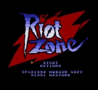 Riot Zone Box Art