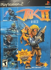 Jak II Video (DVD) Box Art