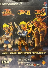 Jak and Daxter Trilogy (DVD) Box Art