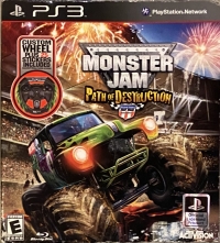 Monster Jam: Path of Destruction (Custom Wheel) Box Art