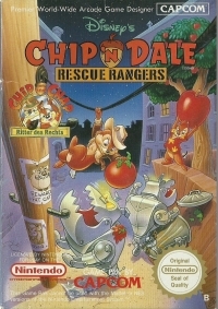 Disney's Chip 'N Dale: Rescue Rangers [DK][FI][NO][SE] Box Art