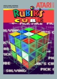 Rubik's Cube 3D Box Art
