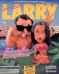 Leisure Suit Larry III: Passionate Patti in Pursuit of the Pulsating Pectorals Box Art