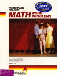 Math Word Problems Box Art