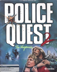 Police Quest 2:  The Vengeance Box Art