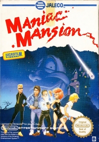 Maniac Mansion [SE] Box Art