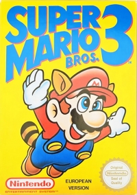 Super Mario Bros. 3 (European Version) Box Art