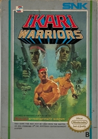 Ikari Warriors (NES-IW-EEC) Box Art