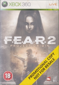 F.E.A.R. 2: Project Origin (Not for Resale) Box Art