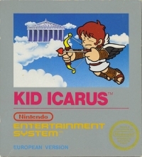 Kid Icarus (European Version / 5 screw cartridge) Box Art