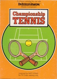 Championship Tennis Box Art