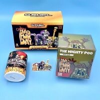 G Fuel Energy Drink - Mighty Poo Collector's Box Box Art