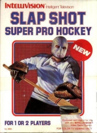 Slap Shot Super Pro Hockey Box Art