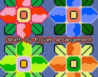 Death by Flower Arrangement Box Art