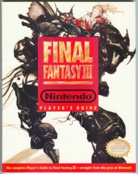 Final Fantasy III - Nintendo Player's Guide Box Art