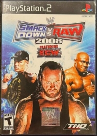 WWE SmackDown vs. Raw 2008 (trading card) Box Art