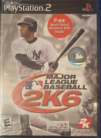 Major League Baseball 2K6 (Free World Series Moments DVD Inside) Box Art