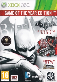 Batman: Arkham City: Game of the Year Edition (952 00032) Box Art