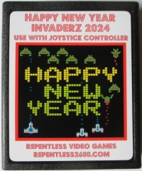 Happy New Year Invaderz Box Art