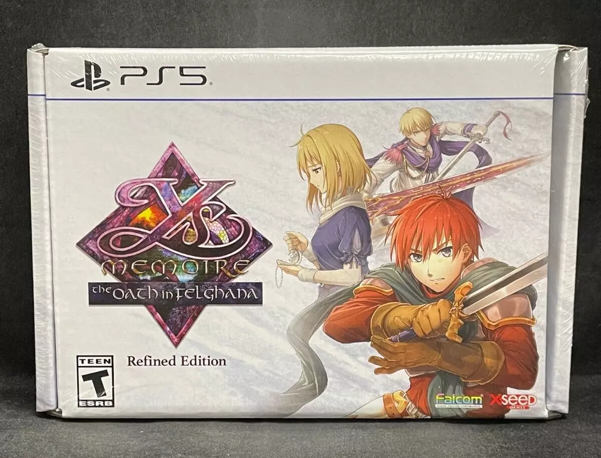 Ys Memoire: The Oath of Felghana - Day 1 Refined Edition Box Art