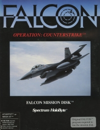 Falcon Mission Disk: Operation: Counterstrike Box Art