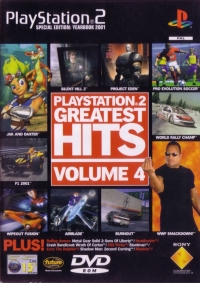 PlayStation 2 Greatest Hits Volume 4 Box Art