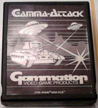 Gamma-Attack (black and white label) Box Art