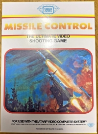 Missile Control - NTSC Collector's Edition Box Art