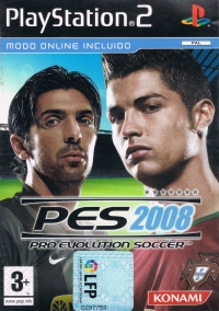 Pro Evolution Soccer 2008 [ES] Box Art