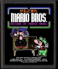 Return of Mario Bros. (AtariAge) Box Art