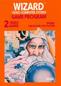 Wizard (orange box) Box Art