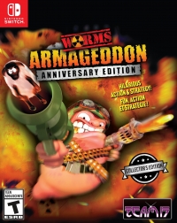 Worms Armageddon: Anniversary Edition - Collector's Edition Box Art