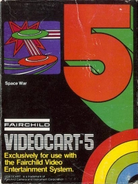 Videocart-5: Space War Box Art
