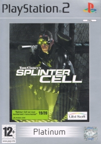 Tom Clancy's Splinter Cell - Platinum [FR] Box Art