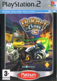 Ratchet & Clank 3 - Platinum [ES] Box Art