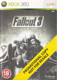 Fallout 3 (Not for Resale) Box Art