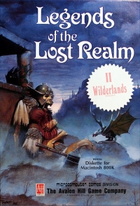 Legends of the Lost Realm II: Wilderlands Box Art