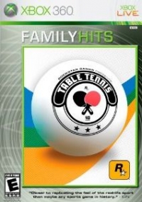 Rockstar Games Presents Table Tennis - Family Hits Box Art