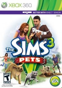 Sims 3, The: Pets Box Art