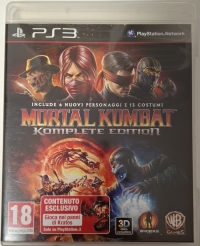 Mortal Kombat: Komplete Edition [IT] Box Art