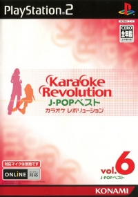 Karaoke Revolution: J-Pop Best - vol.6 Box Art