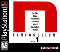 Namco Museum Vol. 1 (ESRB K-A) Box Art