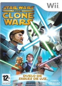 Star Wars The Clone Wars: Duelo de Sables de Luz Box Art