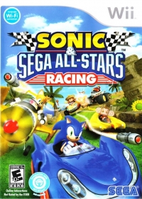 Sonic & Sega All-Stars Racing (ESRB E10+) Box Art