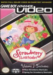 Game Boy Advance Video: Strawberry Shortcake Volume 1 Box Art