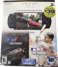 Sony PlayStation Portable PSP-3001XPB - Limited Edition Gran Turismo And MLB 11 Entertainment Pack Box Art