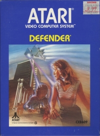 Defender (blue box) Box Art