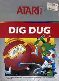 Dig Dug (1986) Box Art